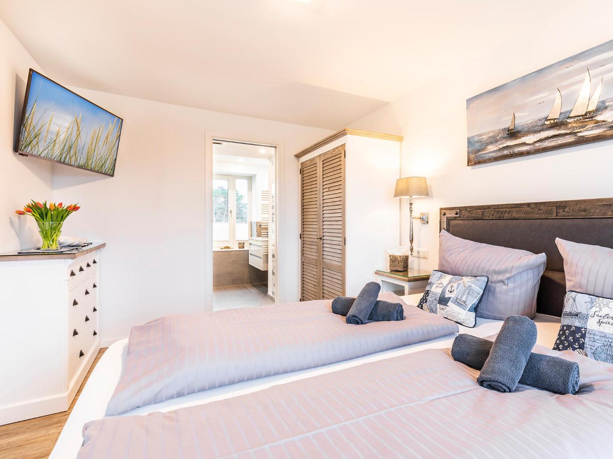 Fewo Prora - Kingfisher Dachterrasse Binz Bagian luar foto