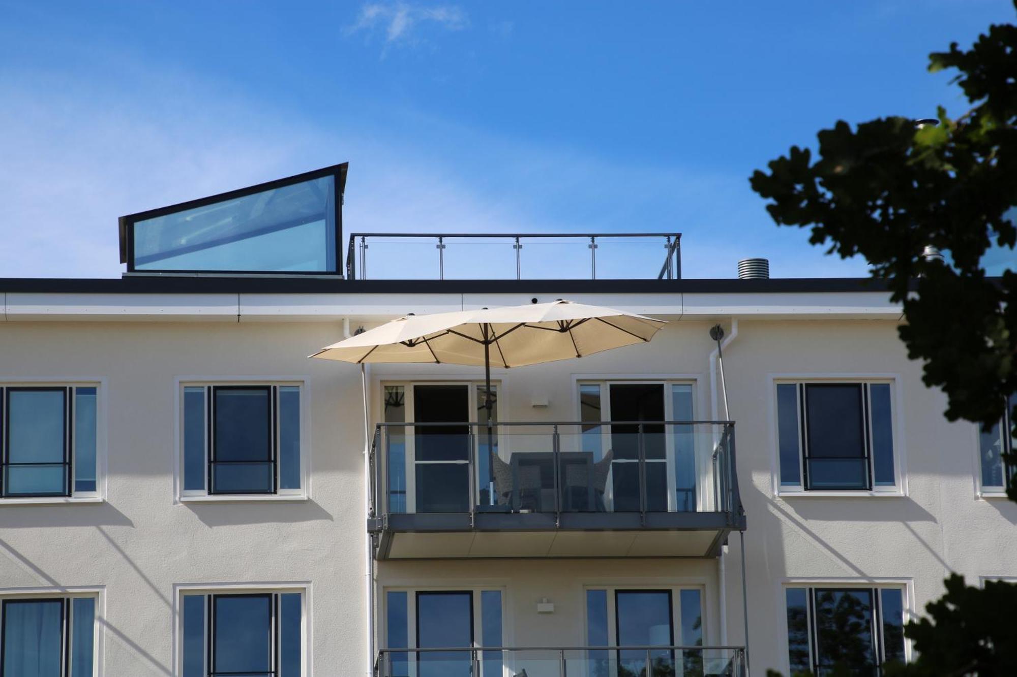 Fewo Prora - Kingfisher Dachterrasse Binz Bagian luar foto